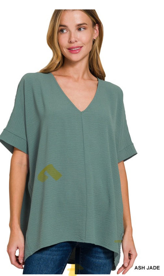 Jade Short Sleeve Top