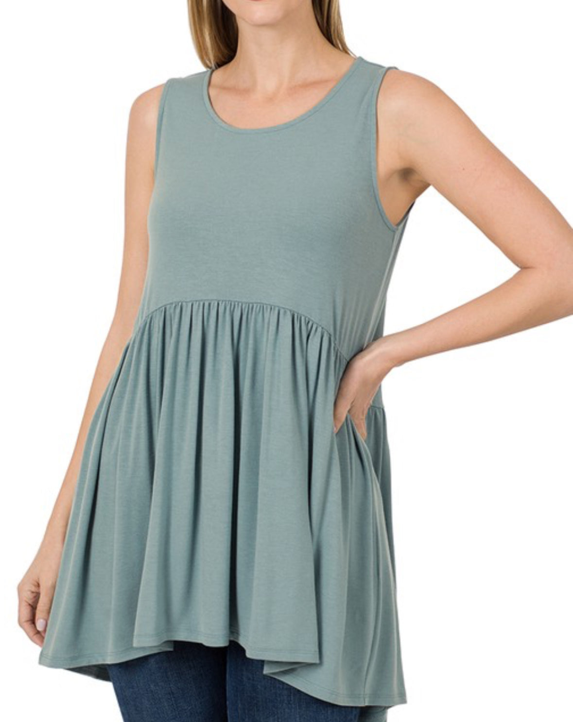 High Low Tank Top