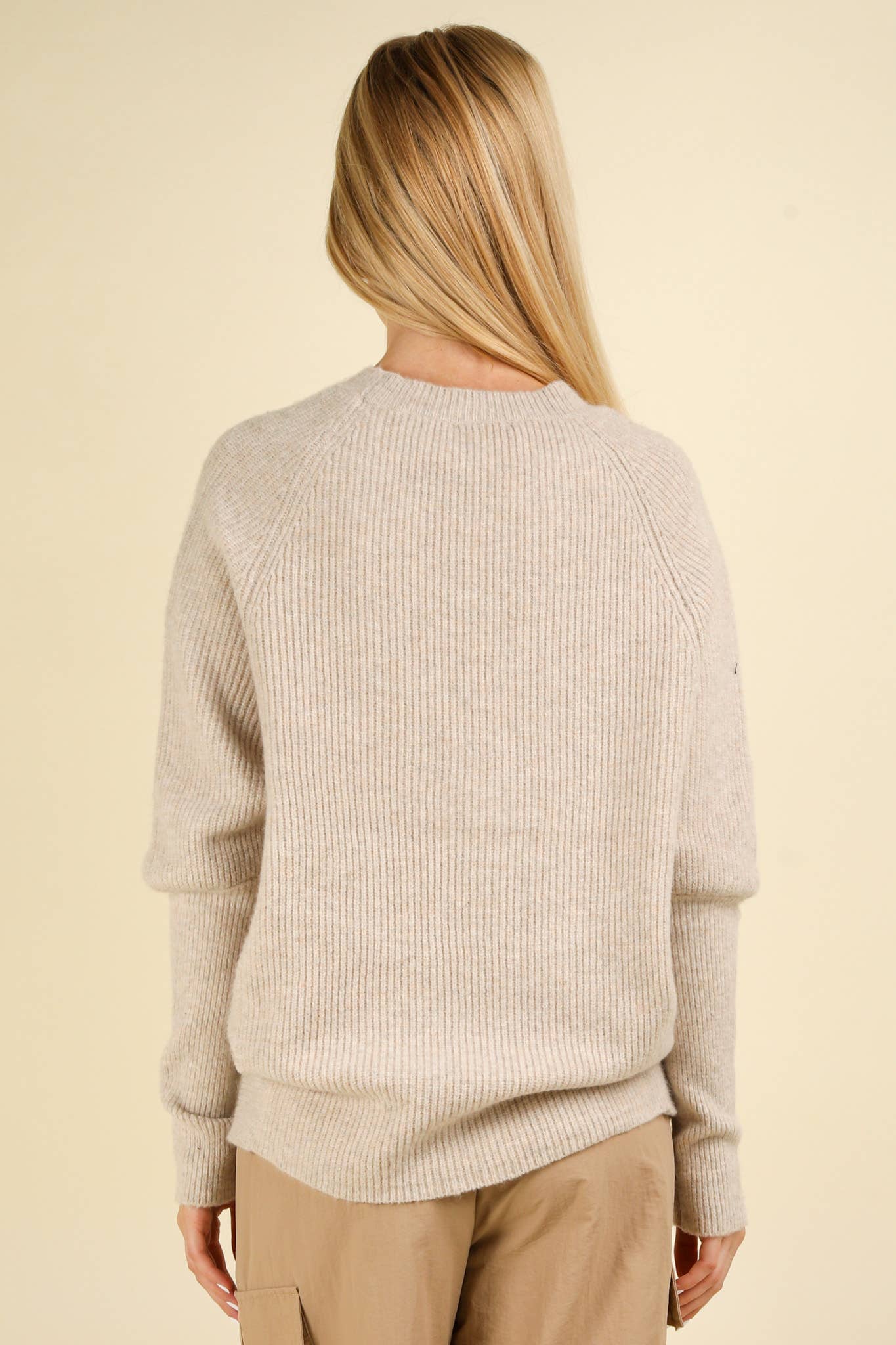 Dani Dolman Sleeve Oversized Knit