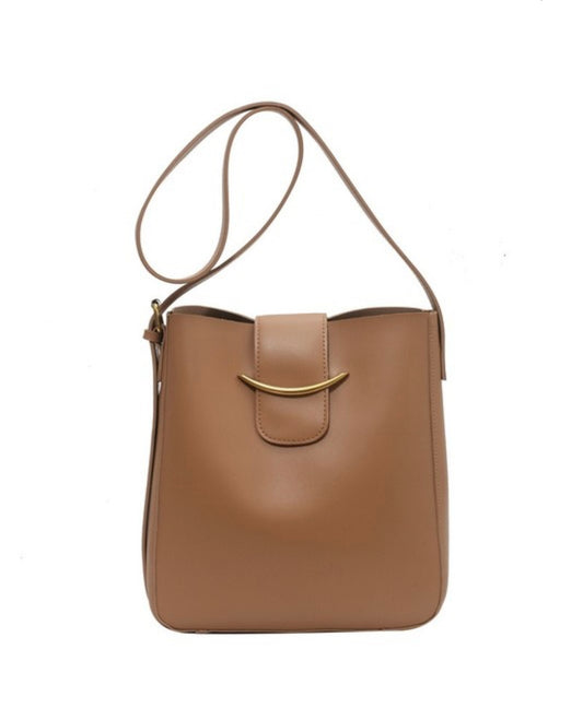 Brown Crossbody Messenger Bag