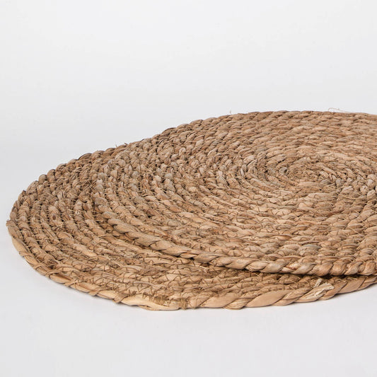 Round Rattan Placemat Set